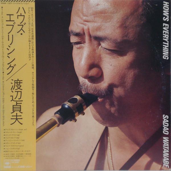 

LP Record SADAO WATANABE - Hows Everything 25AH1371 CBC SONY 1981 Japan Obi Jazz Used
