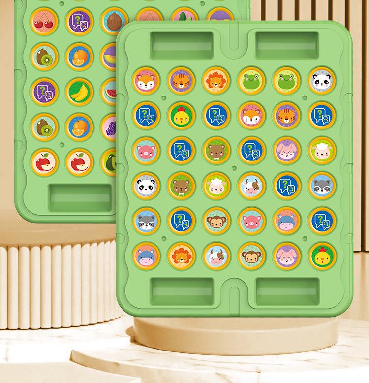 Kids' Flip Chess Memory Game: Two-Player Brain Teaser for Focus & Early Learning