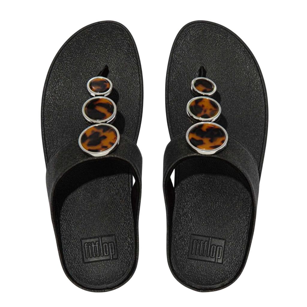Fit Flop Womens/Ladies Halo Shimmer Toe Post Sandals