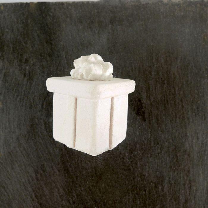 Objet en plâtre Noel Cadeau