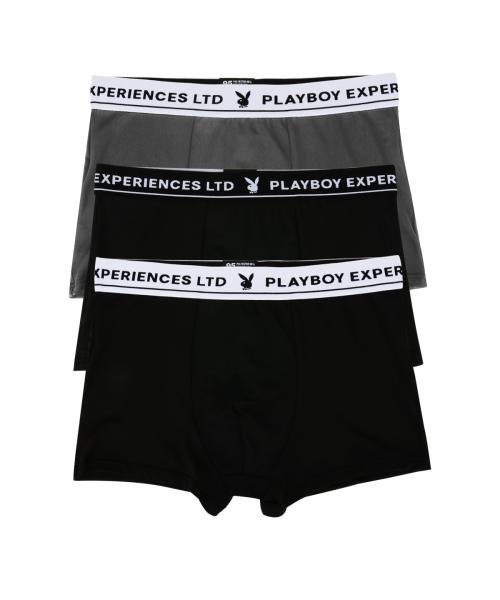 

[Playboy] Набор из 3 боксеров Awake Package PMD2108-3 [Отправка из Кореи] 100% Оригинал 95