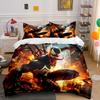 Venom Amidst Fiery Background. Bedding Sets Duvet Cover Sets Duvet Covers Pillowcases(1 * Duvet Cover 2 * Pillowcases Without Duvet Insert)
