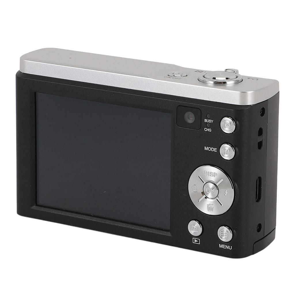 5K Digital Camera for Photography 10x Optical Zoom Retractable Lens 16MP Front 12MP Rear 6 Axis Anti Shake Autofocus