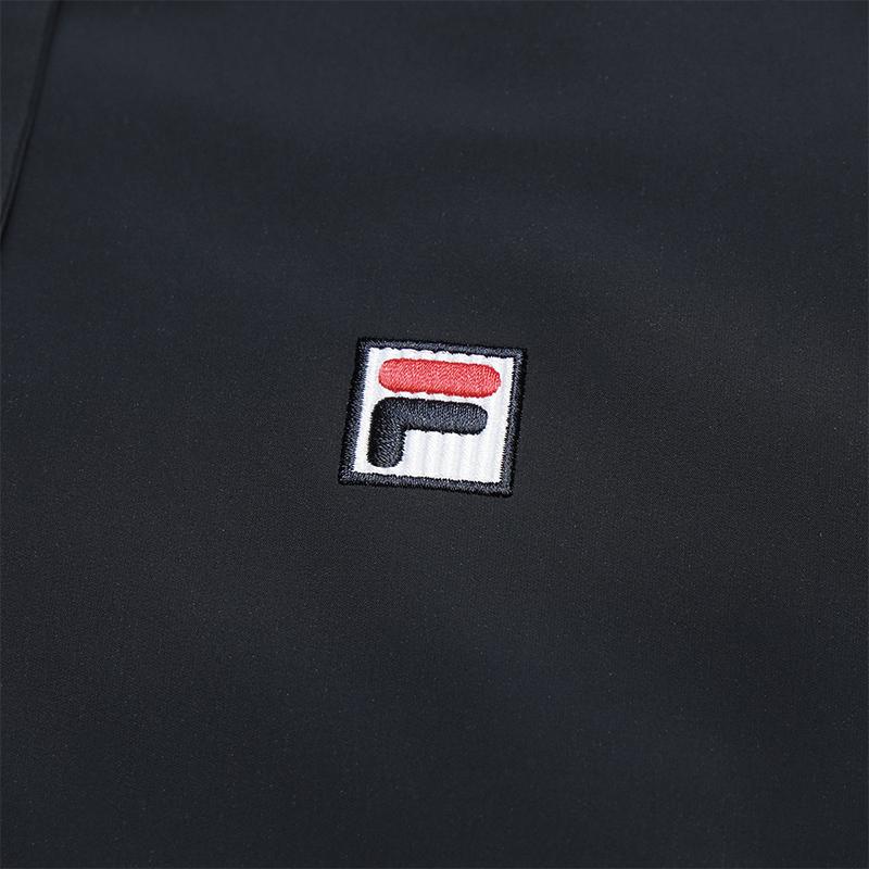 Fila Heritage Fashion Classic Retro Sports Casual Simple Versatile Comfortable Warm Loose Cotton Jacket Women Jackets Legendary-Blue F11W618906FNV