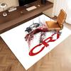 1pc Cristiano Ronaldo Print Area Rug - Soft, Washable Non-Slip Indoor Mat, Living Room, Home Office Decorative Rug,Office Decorative