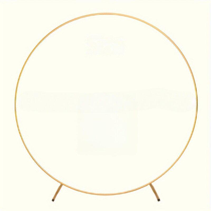 Rund bågställning i smidesjärn för bröllops- och festballonger