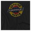 Chevrolet Mens Genuine Chevy Parts Sign Distressed Long-Sleeved T-Shirt