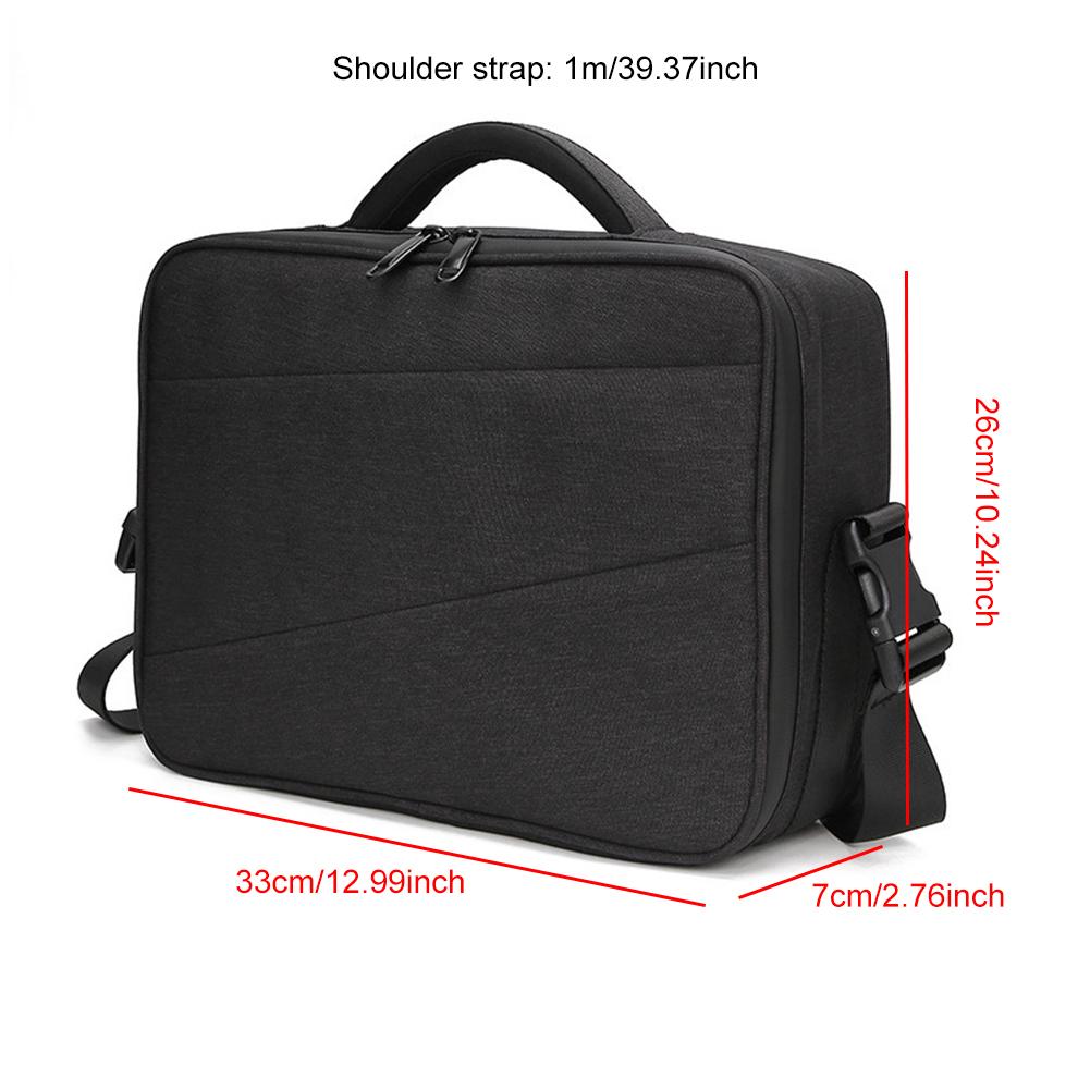 

Drone Shoulder Bag Waterproof Handbag Protective Storage Bag for DJI Flip Drone Drop-resistant Carrying Bag for DJI RC 2/RC N2 чорний