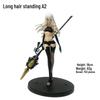 NieR: Automata A2 Long/Short Hair Beautiful Girl Figurine Model