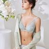 Ladies Sexy Soft Underwire Underwear French Lace Ultra-thin Bra