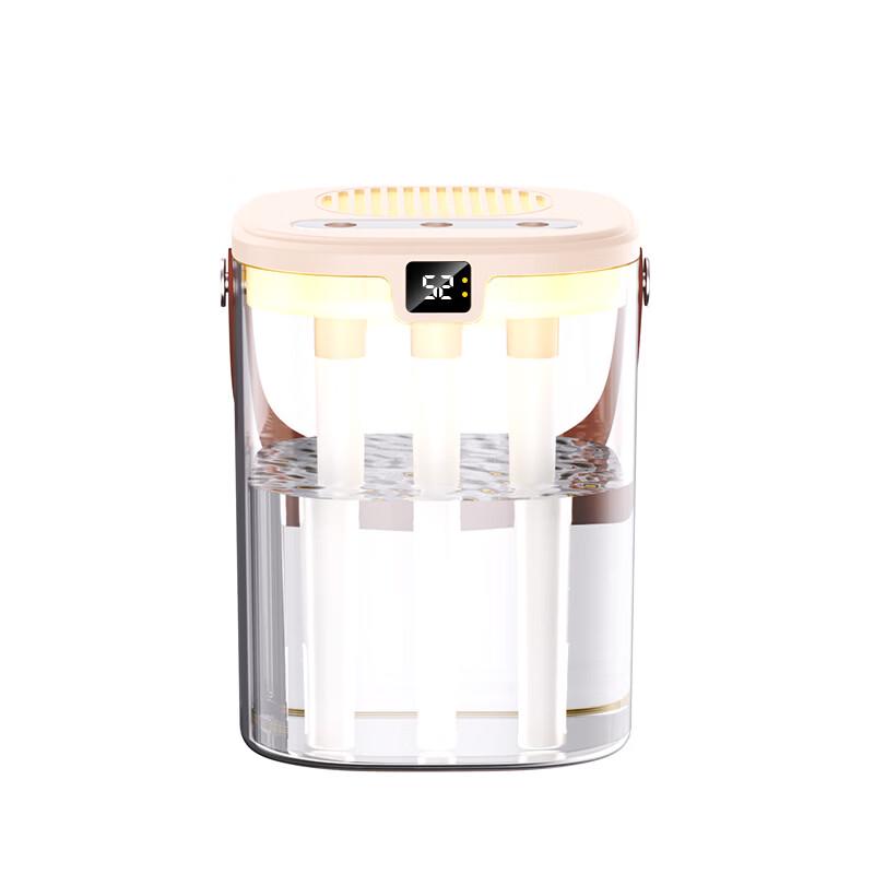 ZISIZ Dual Nozzle Quiet Portable Home Humidifier