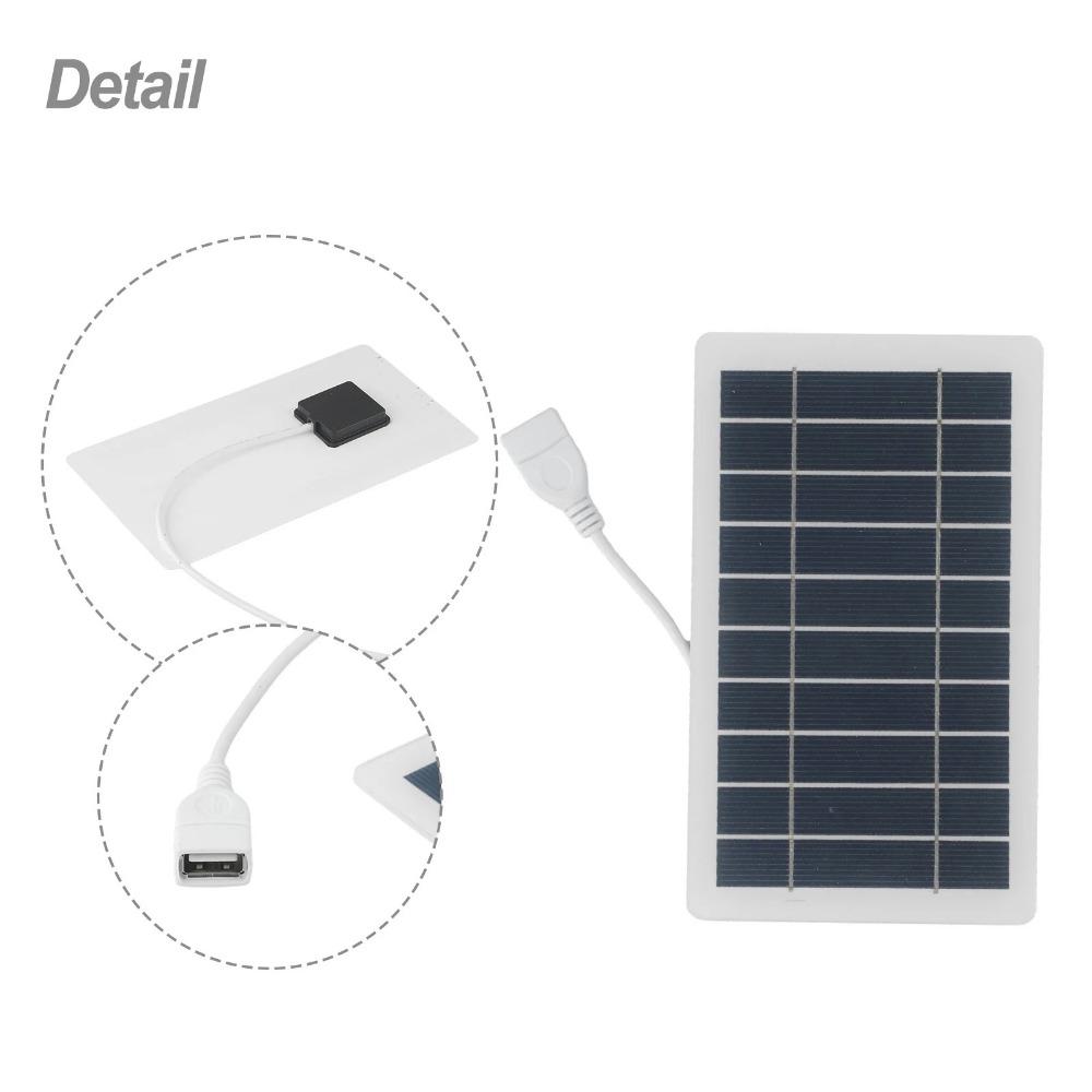 Upgrade Nový přenosný solární panel pro rychlé nabíjení telefonu, Venkovní mini solární nabíječka, Venkovní přenosný solární panel