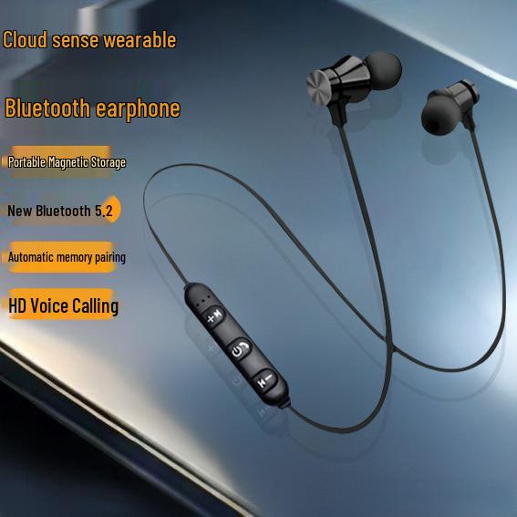 XT11 Magnetic Neckband Bluetooth Earbuds with Long Battery Life