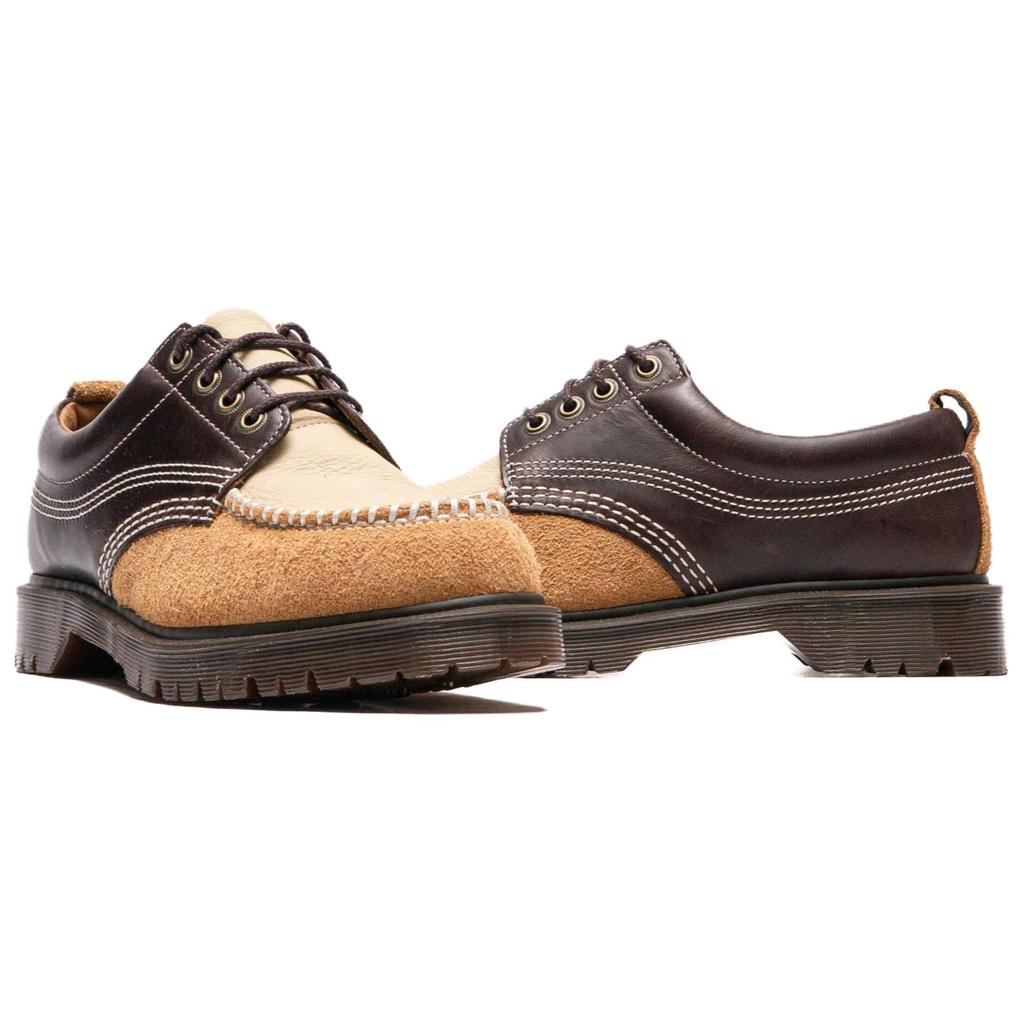 Dr. Martens Lowell Comfortable Versatile Commuting Fashion Casual Low-Top Lifestyle Shoes Unisex Sneaker Brown 40720200