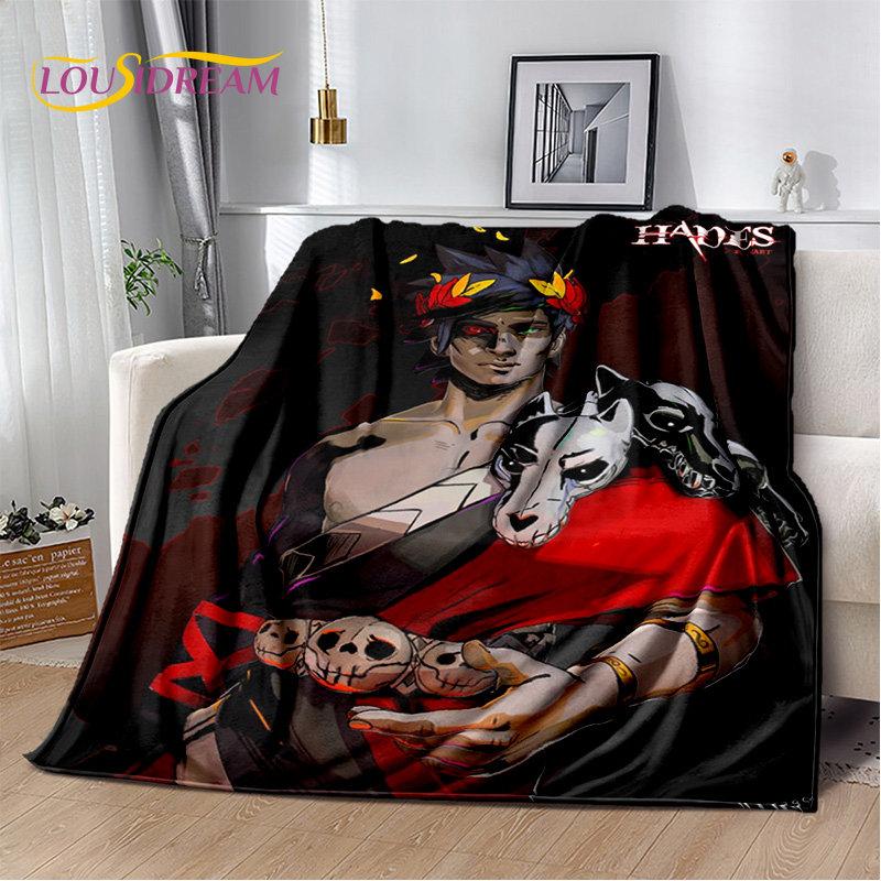 Hades Zagreus Game Gamer  Soft Plush Blanket,Flannel Blanket Throw Blanket for Living Room Bedroom Bed Sofa Picnic Cover  Kids