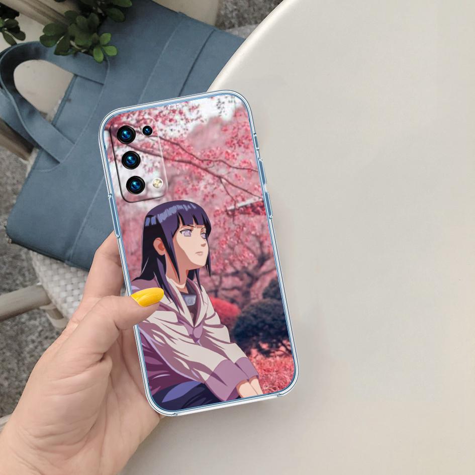 

LO66 Naruto Hyuuga Hinata Soft Shell Transparent Phone Case for Samsung Galaxy A04 A04S A14 A23 A34 A54 M23 M33 M52 M53 Galaxy A23 5G