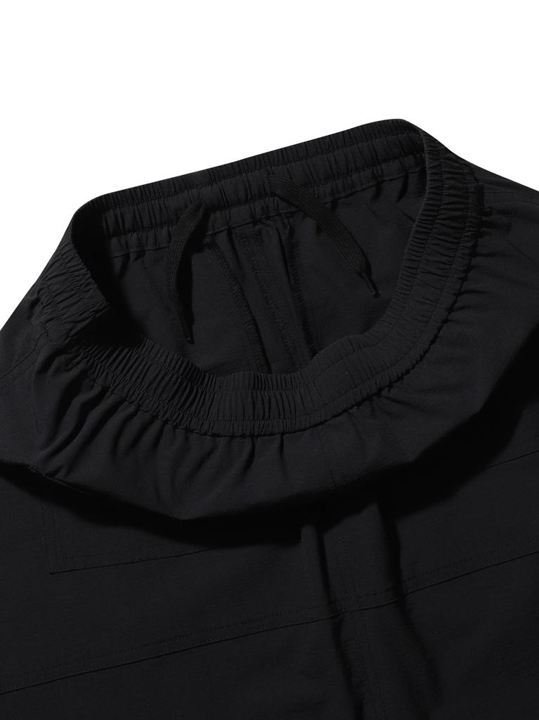 BBC EARTH W Ripstop Cargo Long Skirt 2_Black
