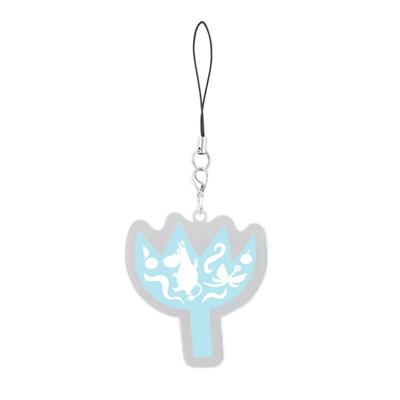 Gourmandies Moomin 80th Anniversary Mobile Acrylic Moomin Strap, Large, MMN-240A
