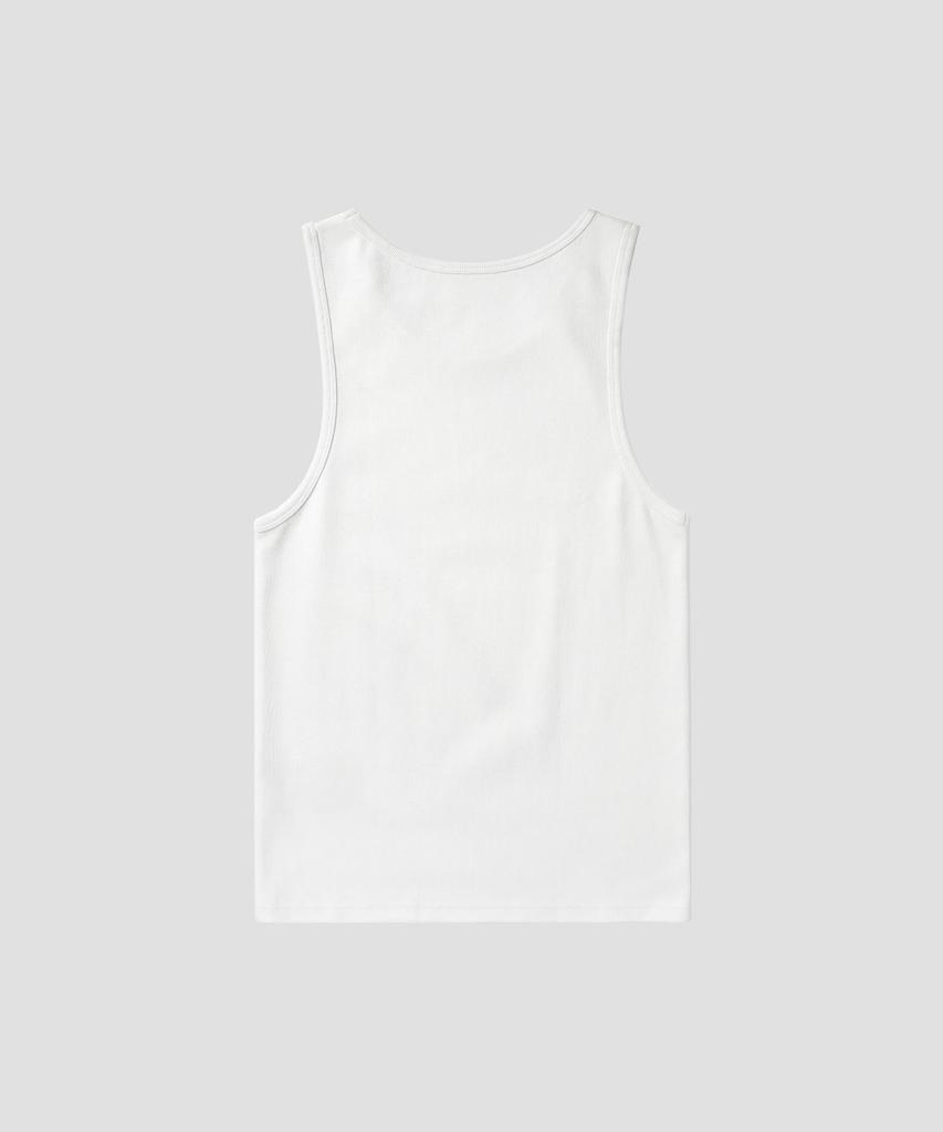 DICKIES [2Pack] Basic Sleeveless White/Black