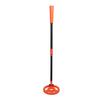 Handheld Metal Detector 6 Inch Search Coil LCD Display Retractable Metal Tester with Sound and