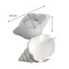 Konkylie blomsterpotte Silikonformer DIY Sea Shell Secented Candle Jar Mold Oppbevaringsboks Betong Gips Resin Mold Hjemmeinnredning Håndverk