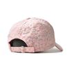 Northwood Pressed Pleated Bubble Floral Baseball Cap Women's Lace Beaded Flower Sunscreen Hats Sunshade Breathable Cap for Women