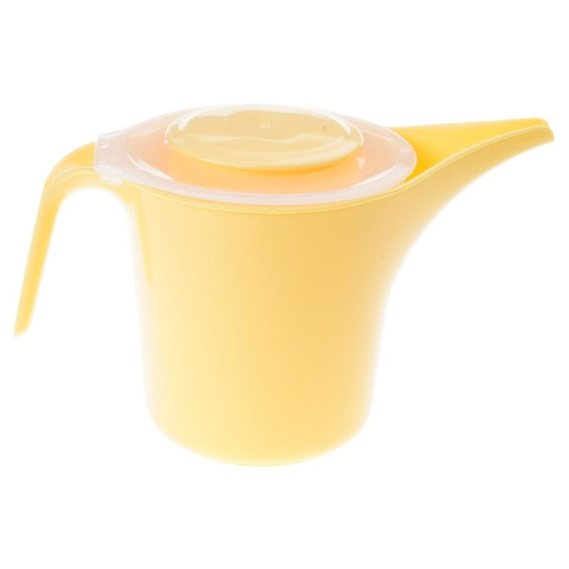 Plastic Measuring Pitcher Pour Cup with Splashs Cover Measuring Mixing Cup for Kitchen Baking Landscaping Watering