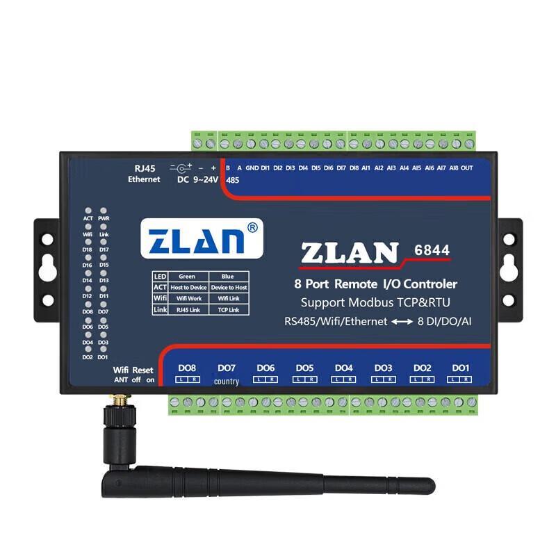 ZLAN 6844 Series Remote IO Controller
