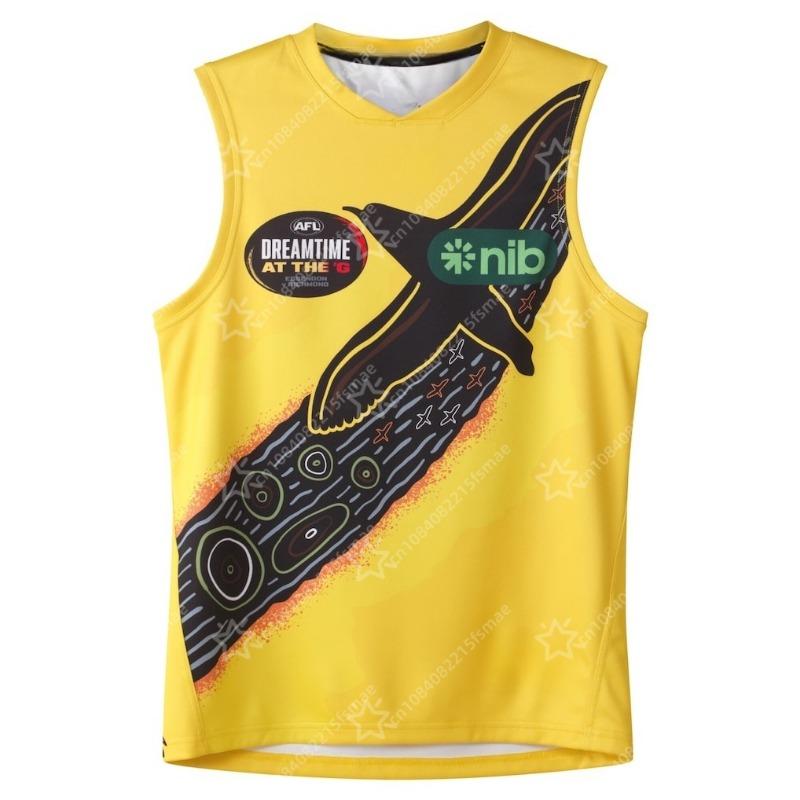 Jersey Home Away Australian Rules Football Guernsey Training Singlet Sleeveless Shirt Quick Dry Fan