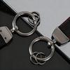 AAAKV1 For Honda CB400 CB650 FCBF CBR25ORR CRF SH3O0 NC75O Metal Leather Motorcycle Keychain Embossing Emblem Keyring Auto Accessories