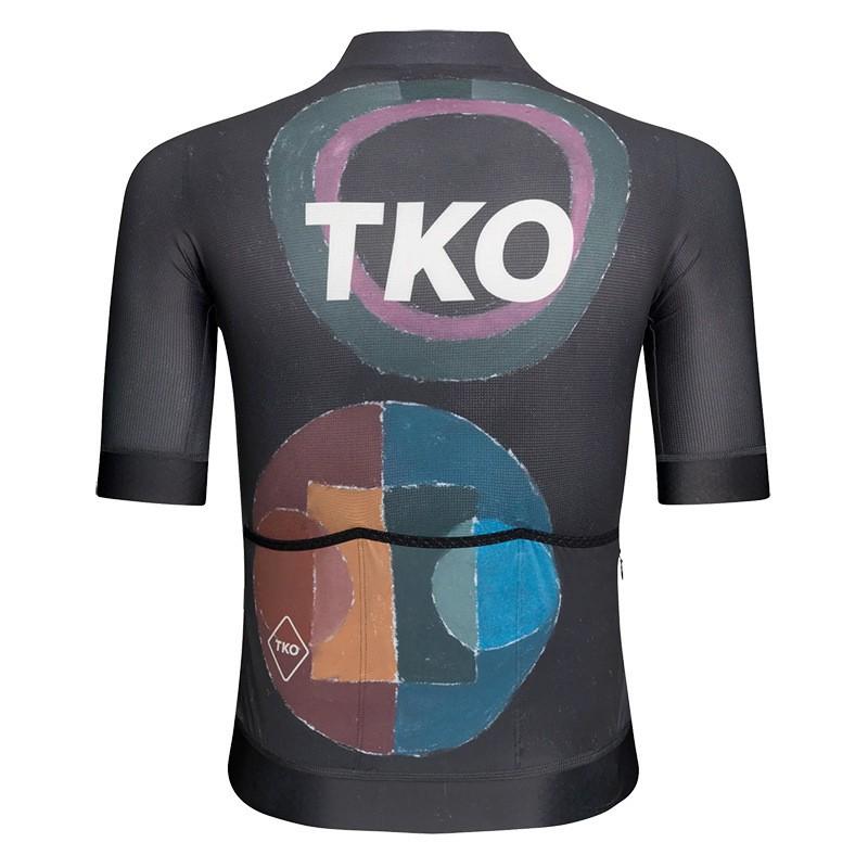 Men Women Cycling Jersey Short Sleeve Breathable Quick Dry Bike Riding Top Limited Art Print TKO Edition