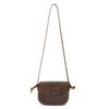 Genuine Leather Women's Shoulder Bag Fashionable Retro Small Round Bag with A Sense of Luxury