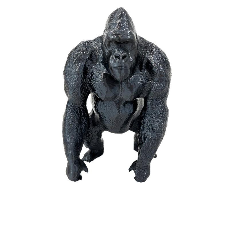 Creative Gorilla Statue Decor,Resin Craftsmanship Modern Home Decor for Living Room Ornament,Showroom & Luxury Interior Model