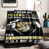 Richmond Football Club Themen-Decke Geeignet für Betten Sofas und Camping Perfekt für Männer und Frauen Komfortable Bettwäsche das ganze Jahr über