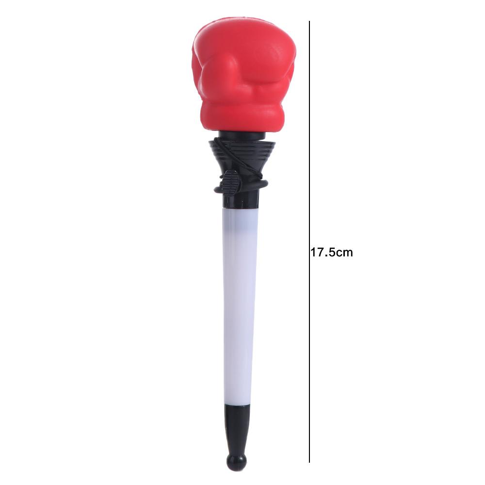 Lustige Form Hüpfender Kugelschreiber Gelstift Faustförmiger Stift Einzigartiger Boxhandschuh-Stift Schreibwerkzeug