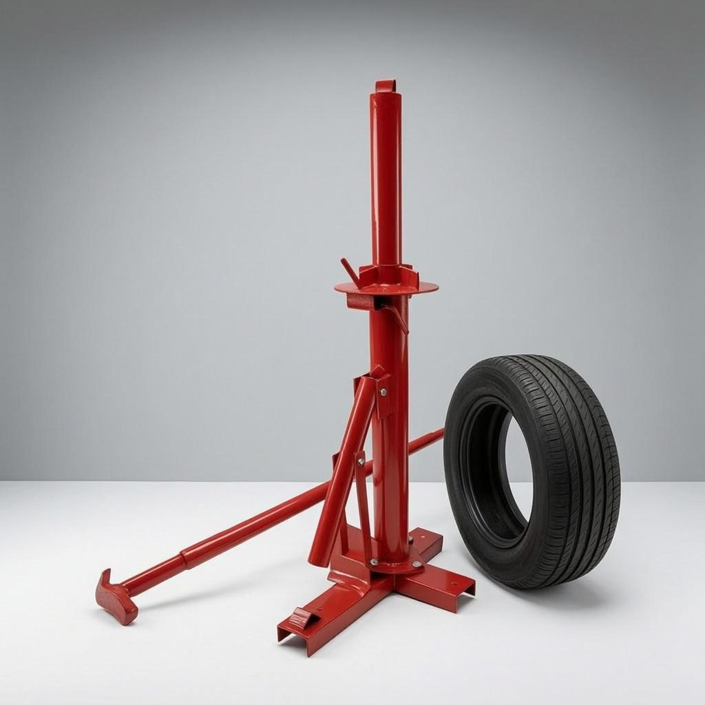Manual Tire Changer Floor-Standing Tool Portable for Garage
