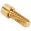 4Pcs Titanium Alloy Bike Handlebar Stem Bolts Gold/Silver Stem Inner Hex Screws  Bicycle Maintenance