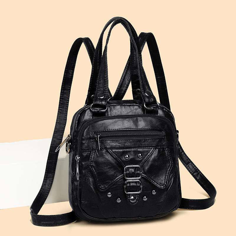 Multifunkční taška přes rameno crossbody kabelka dámský malý batoh