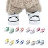 3.5cm Size BJD Doll Shoes Canvas Material Casual Shoes Fashion High Top Sneakers  For 1/6 Dolls