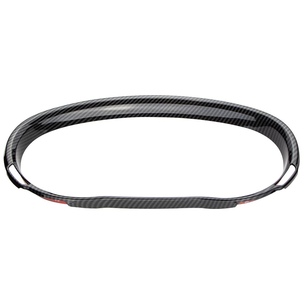 Для Mazda 3 Axela 2020 2025 2025 LHD Рамка приборной панели Наклейка Декоративная Накладка Наклейка Стайлинг автомобиля Аксессуары для интерьера