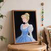 Disney Cinderella Oil Painting Hand Painting Art Kit Coloring Painting Handmade Diy Home Decoration Gift