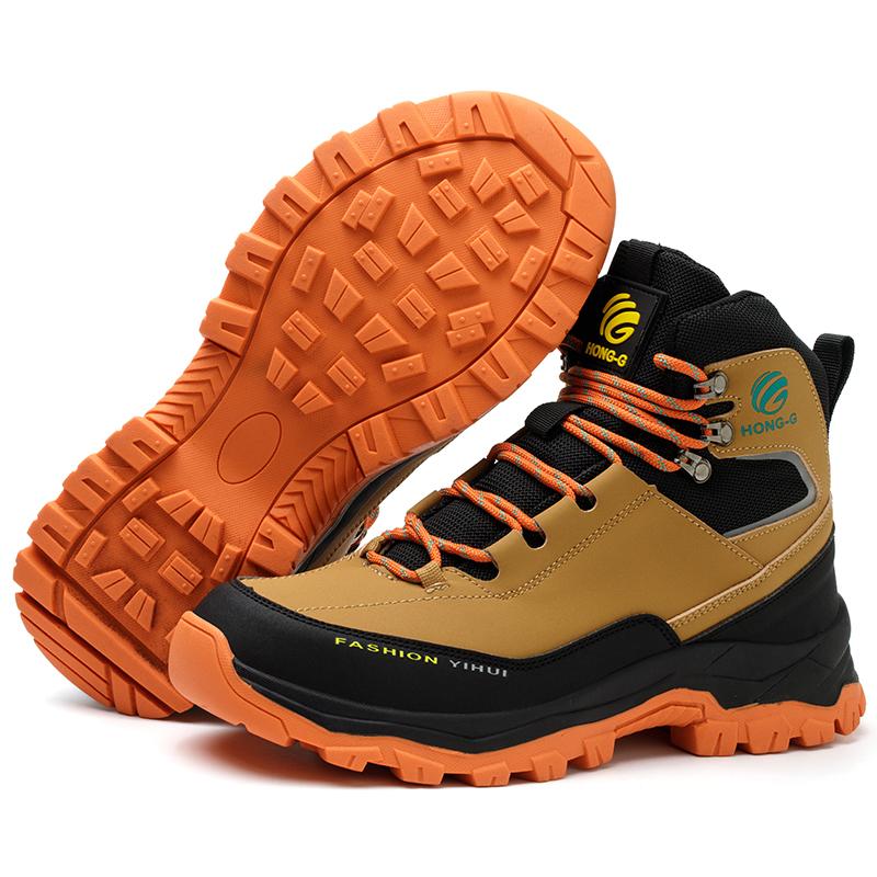 Indestructible Shoes for Men Work Boots Puncture Proof Safety Work Shoes for Men Anti-slip Labor Shoes Steel Toe Cap Sneakers