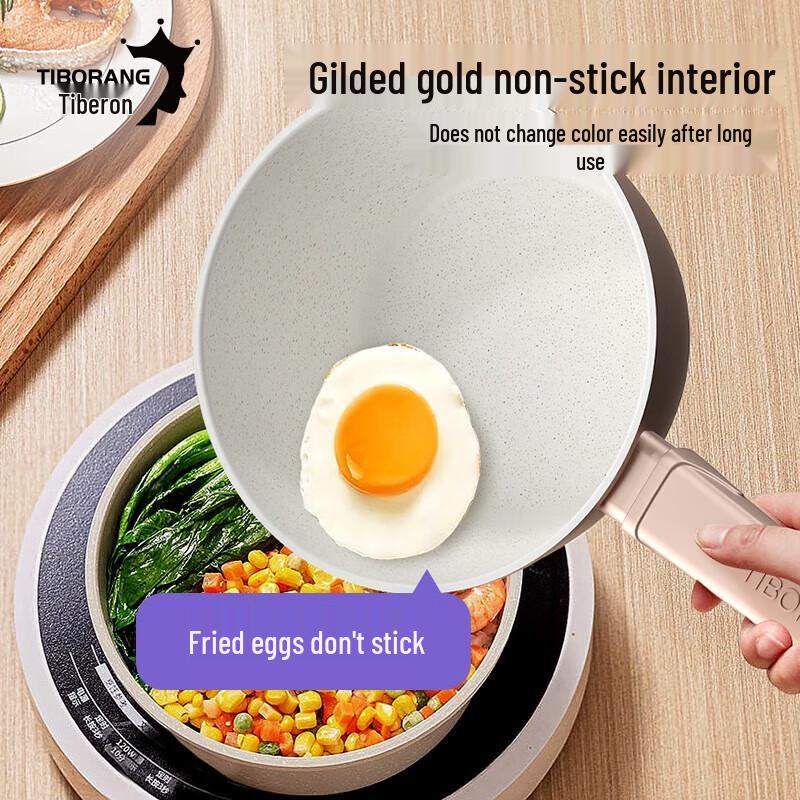 TIBORANG City Carving Non-stick Multi-purpose Wok