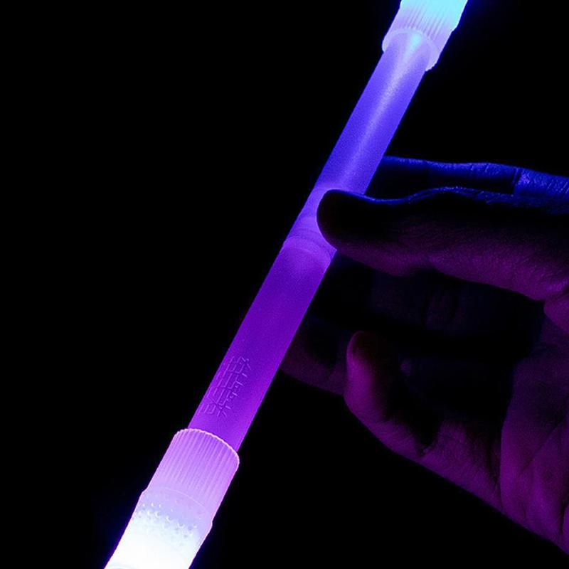 Protiskluzová Pohodlná Tužka Flash Rotující Herní Gelová Pera s LED Bleskem