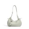 Early spring simple and versatile crescent moon handbag Korean trend commuter leather women's bag