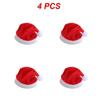 1~8PCS Hot Sale Mini Santa Claus Hat Christmas Xmas Holiday Lollipop Top Topper Cover For Festival Christmas Decoration For Home