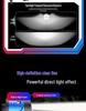 Universal Car & Motorcycle LED Headlight H4 Fish Eye Laser Lens - High/Low Beam