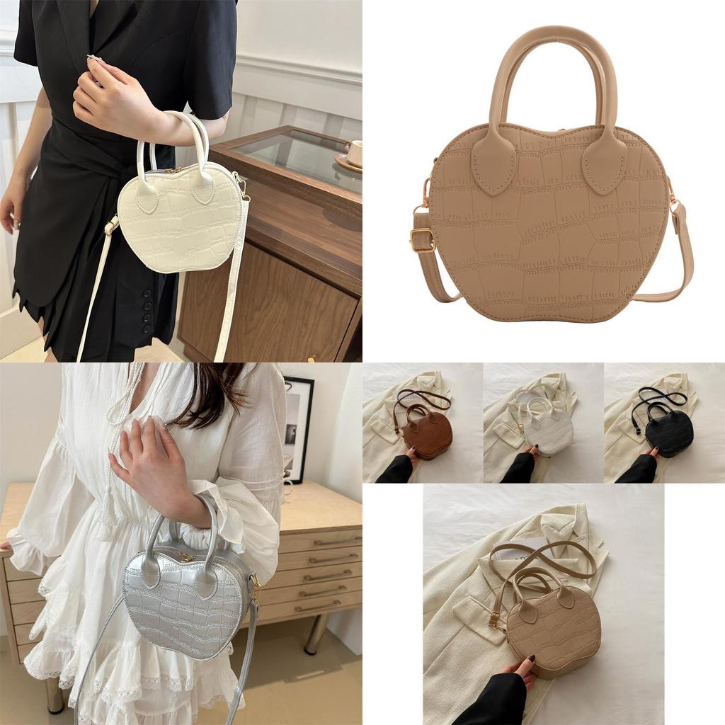 Chic Casual Crossbody Heart-shaped Bag For Women Perfect For Fashion Forward Outfits