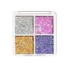 Four-color Glitter Eyeshadow Gel: Fine Shimmer for Stage, Festival, or Event Makeup. No Glue Needed.