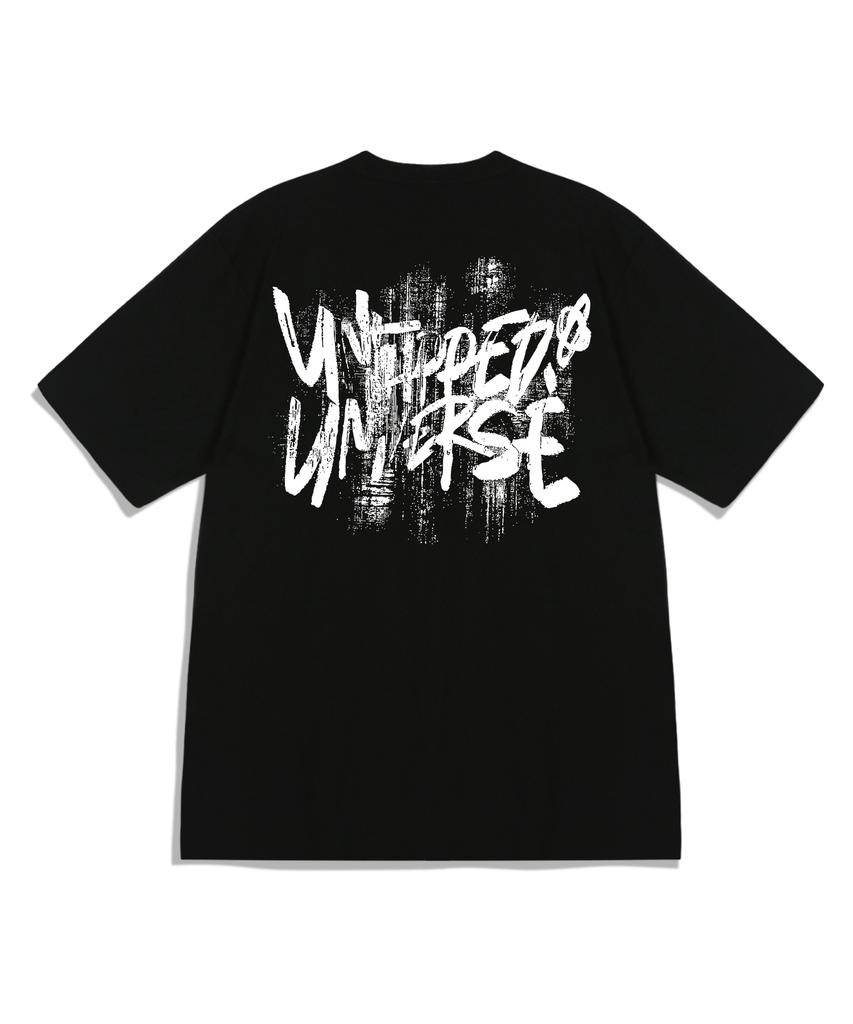UNTAPPED STUDIO Universe Painting Brush Artwork Oversized Short Sleeve T-Shirt 8 Colors (Type A)